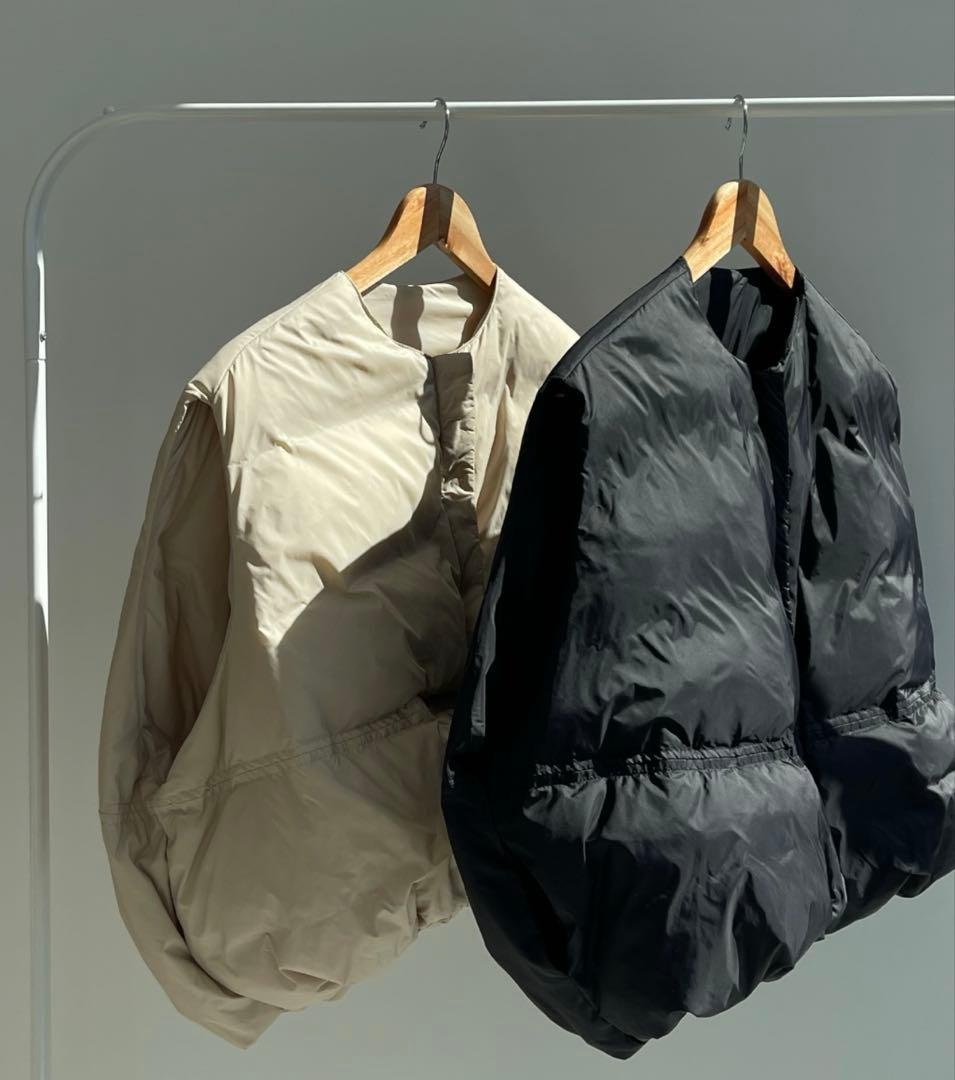 egg down vest エッグショートダウンベスト