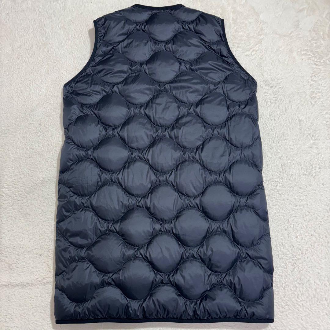 ユニクロ セオリー ウルトラライトダウンロングベスト S ブラック 軽量