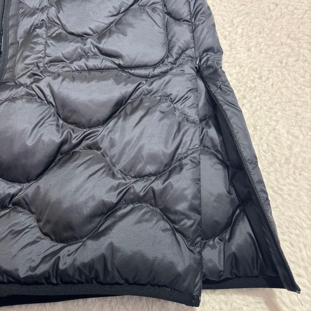 ユニクロ セオリー ウルトラライトダウンロングベスト S ブラック 軽量