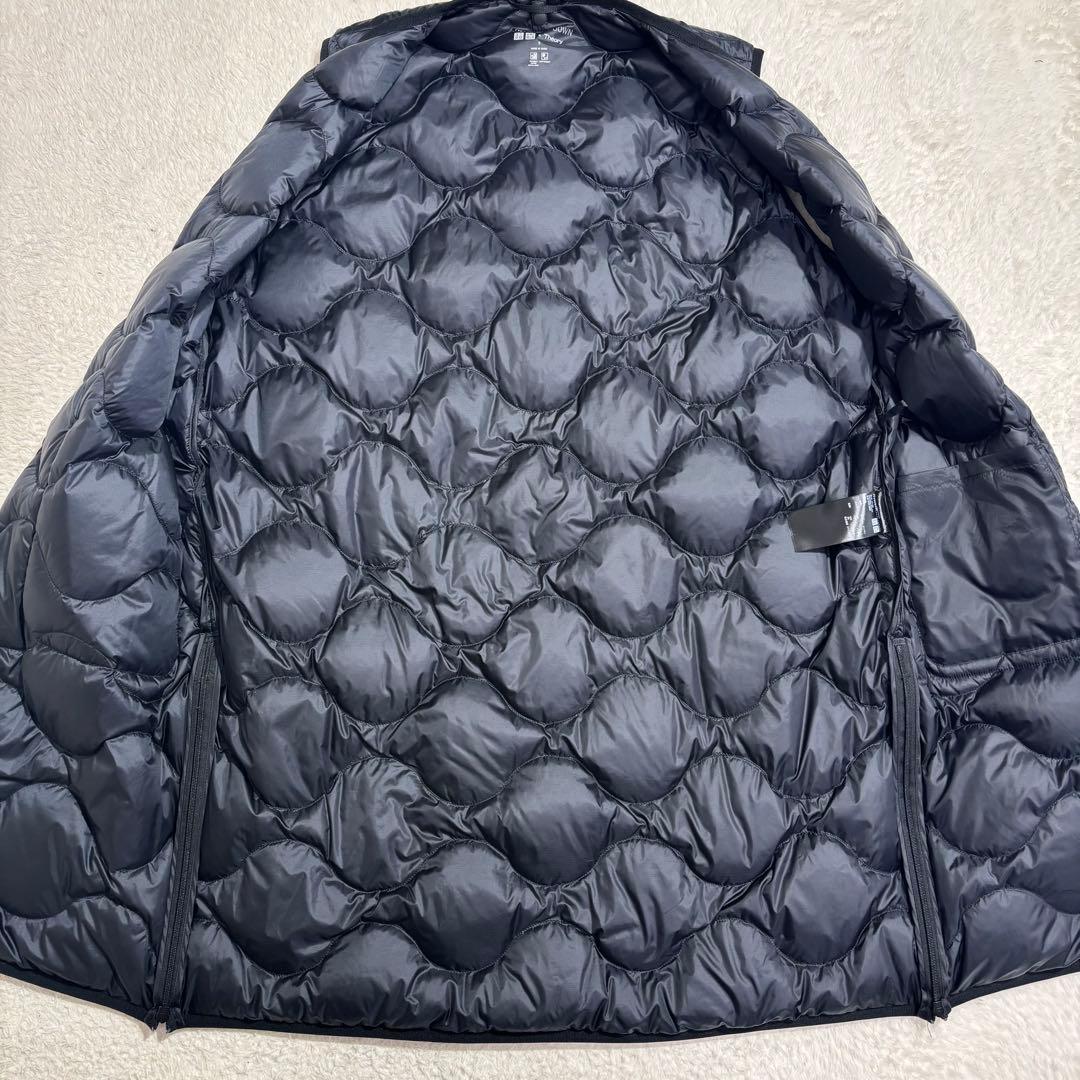 ユニクロ セオリー ウルトラライトダウンロングベスト S ブラック 軽量