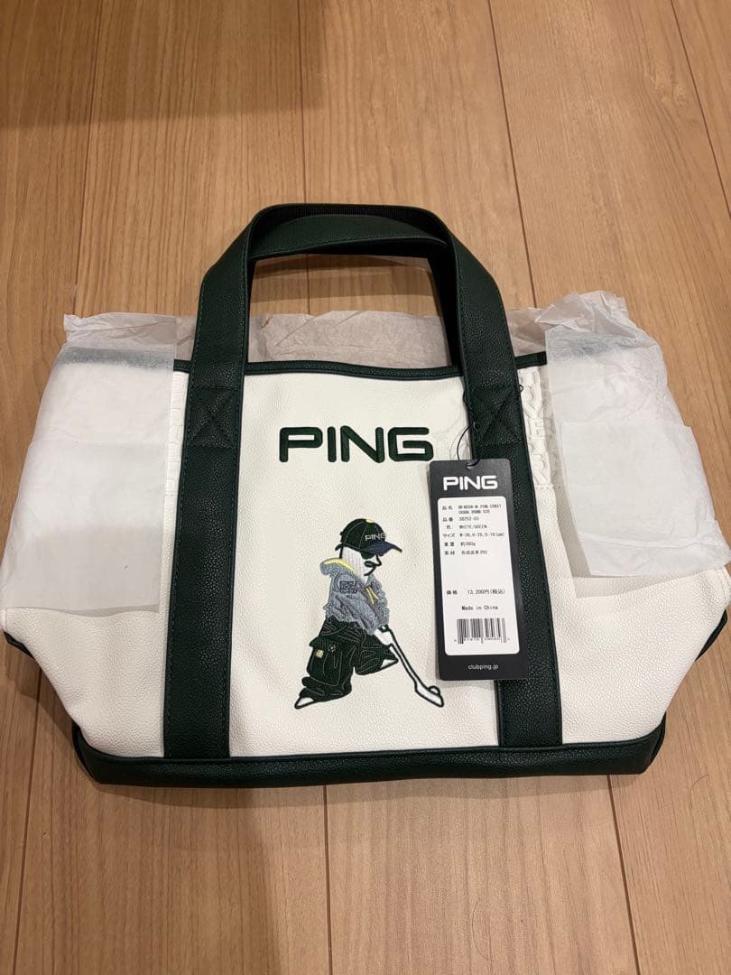 新品未使用品　PING トートバッグ カートバッグ