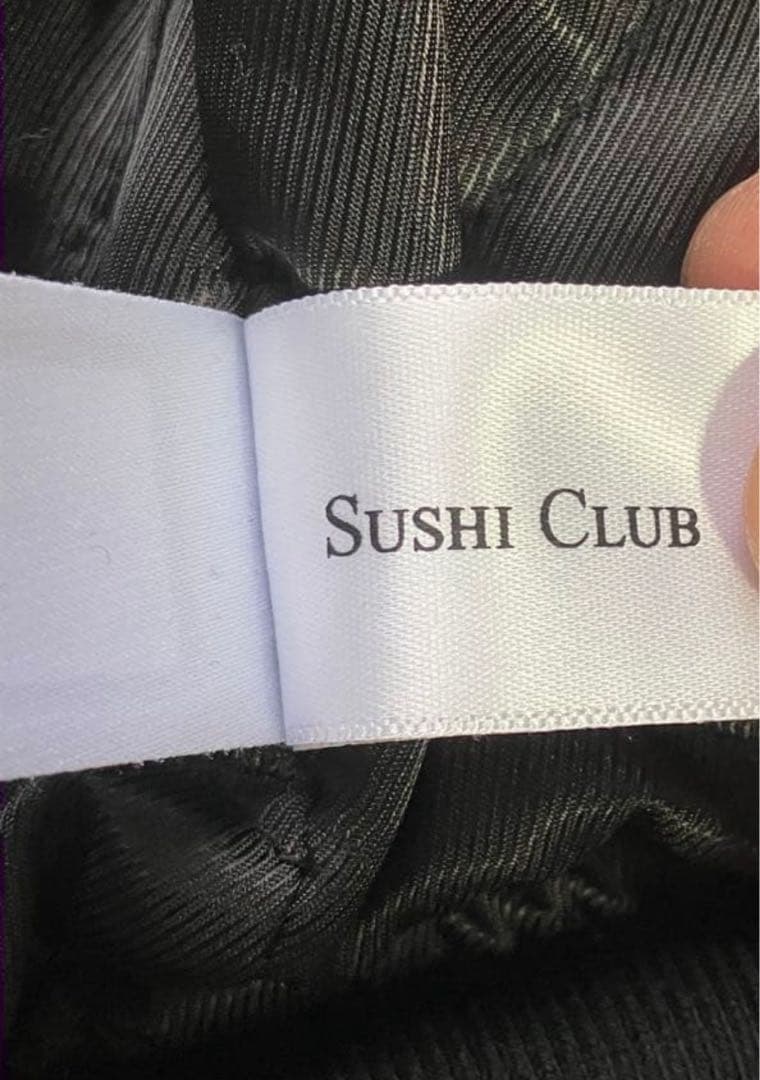 希少DUBAI Sushi Club スタジャン ブラック XL