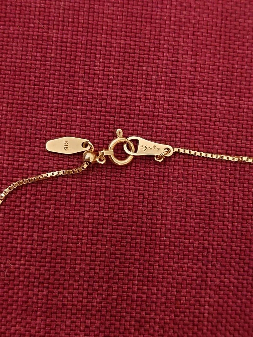 agete18Kネックレス