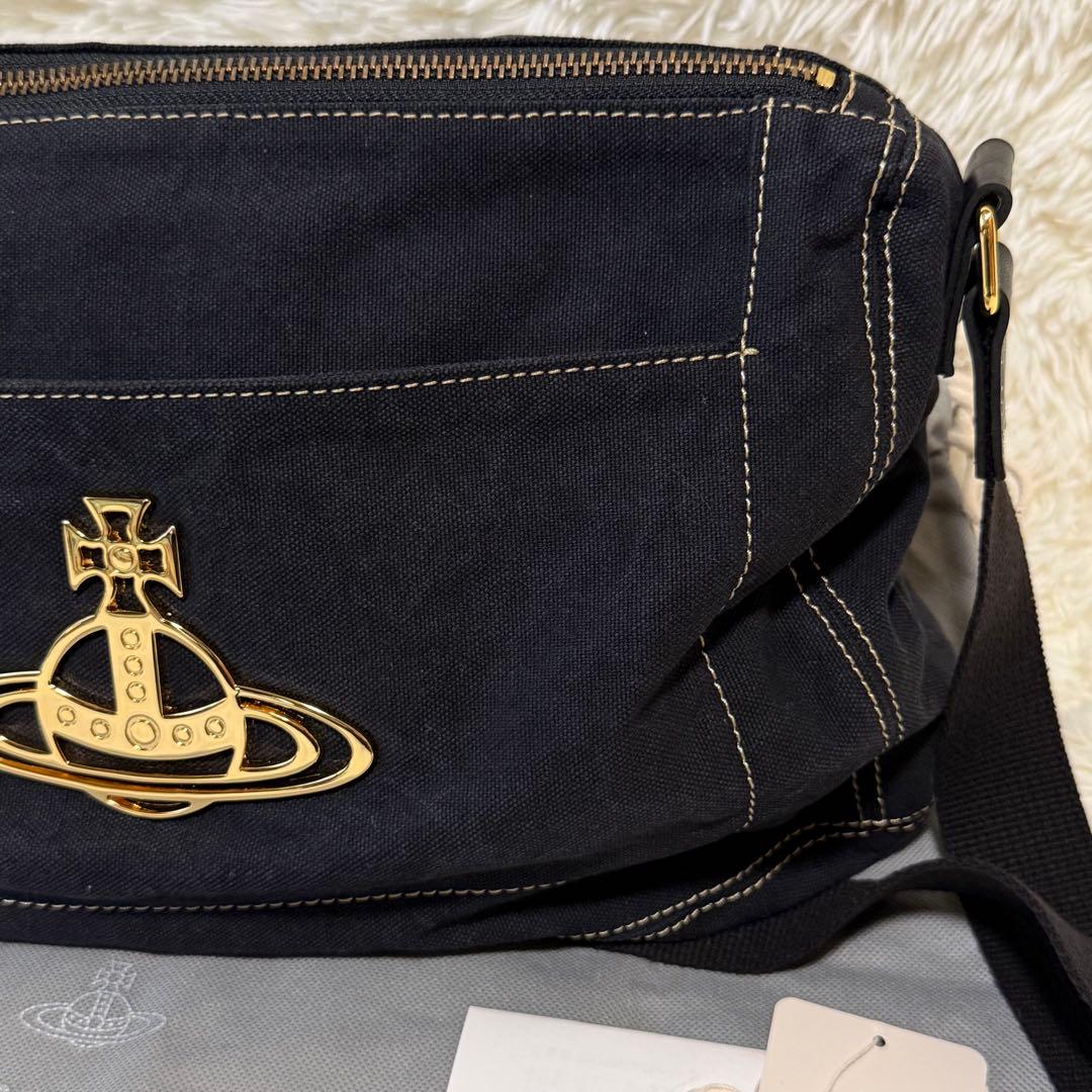 ヴィヴィアンウエストウッド ショルダーバッグ オーブ金具 保存袋 タグ付