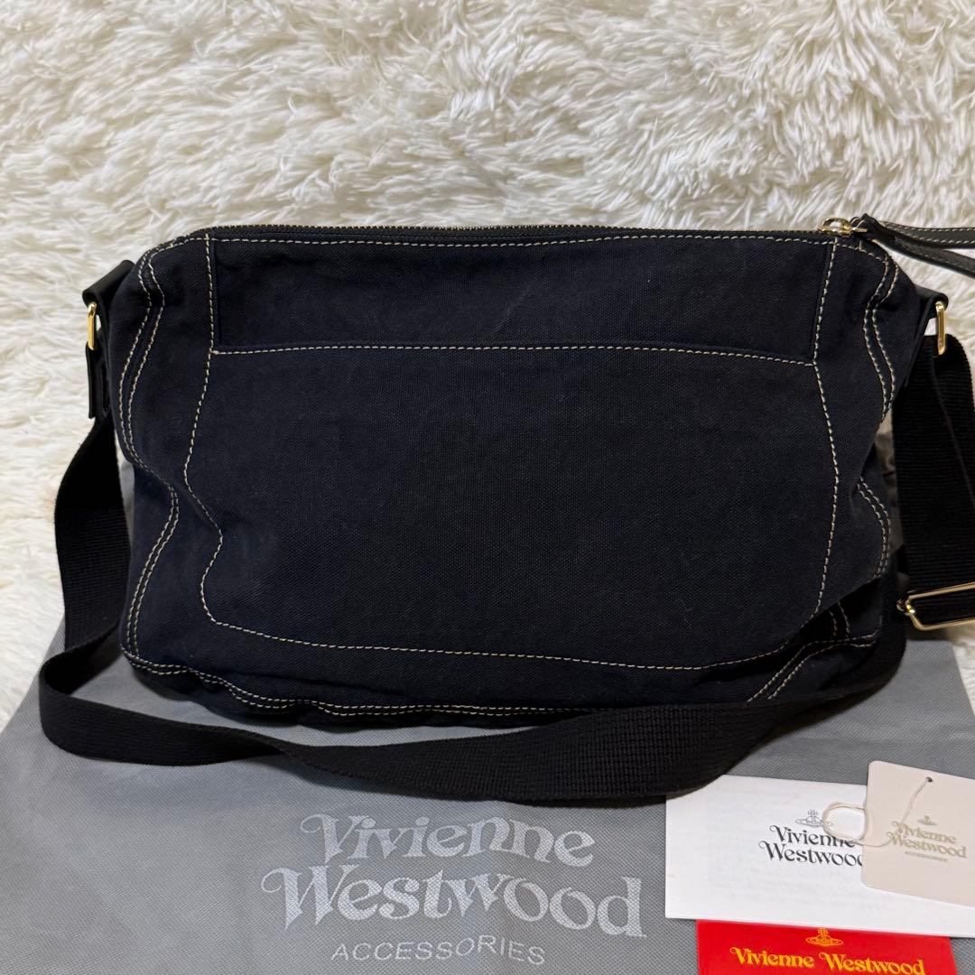 ヴィヴィアンウエストウッド ショルダーバッグ オーブ金具 保存袋 タグ付