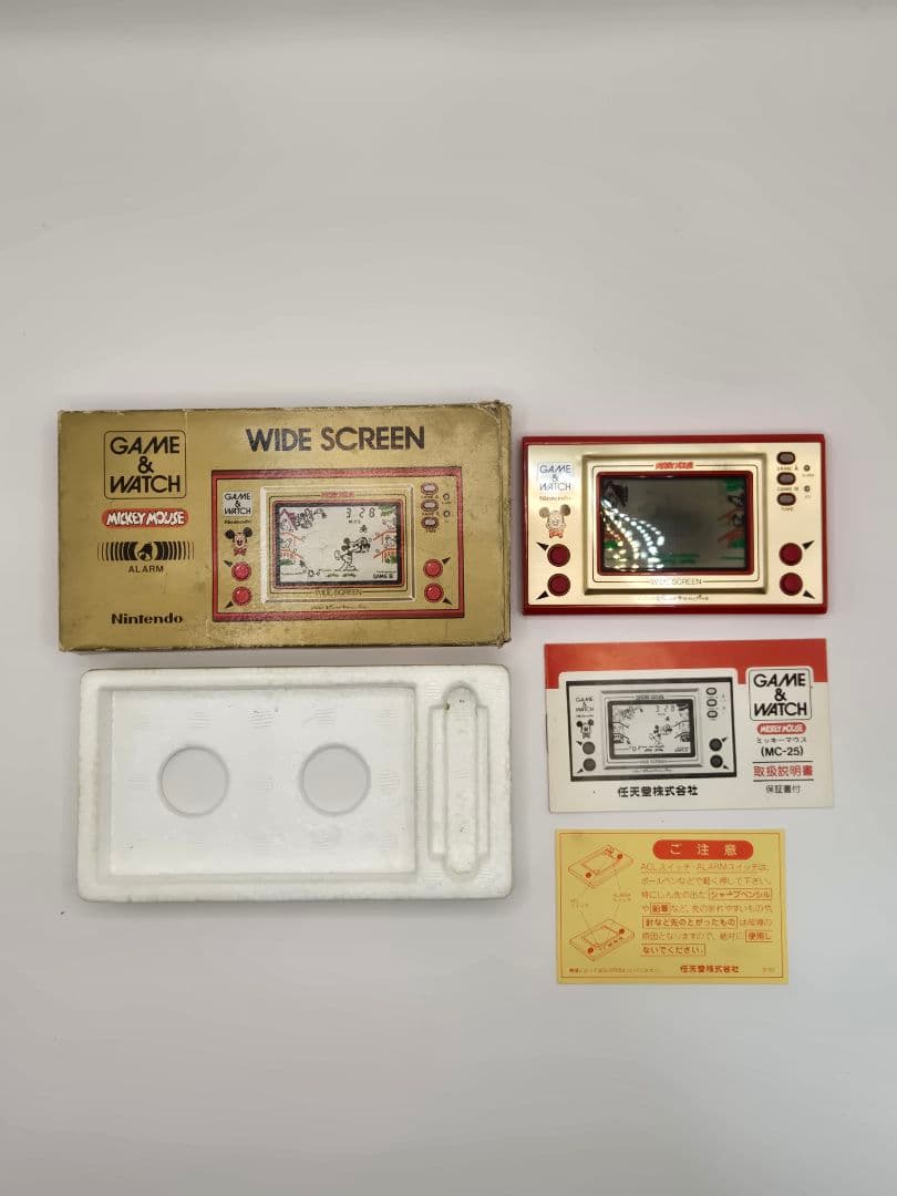 任天堂 ゲーム&ウォッチ ミッキーマウス MC-25 箱・説明書有り