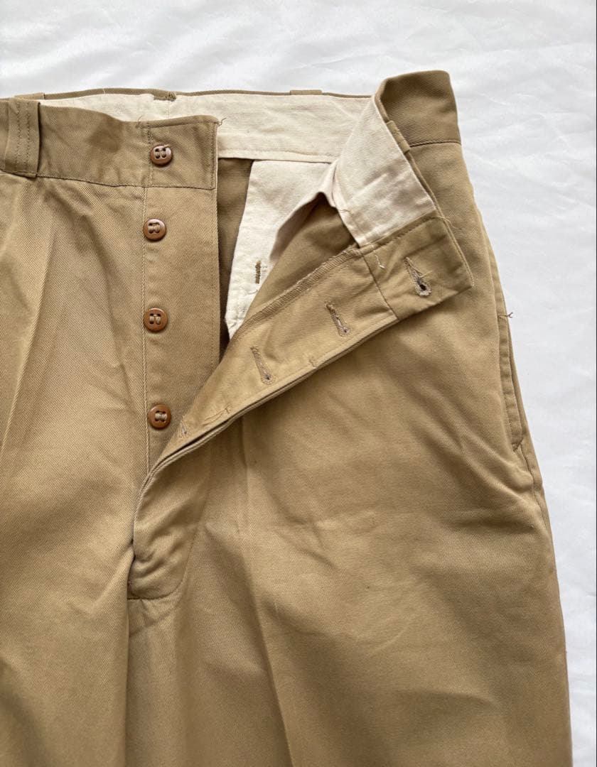 K*6様 50's US Army M-52 Chino Trousers W3