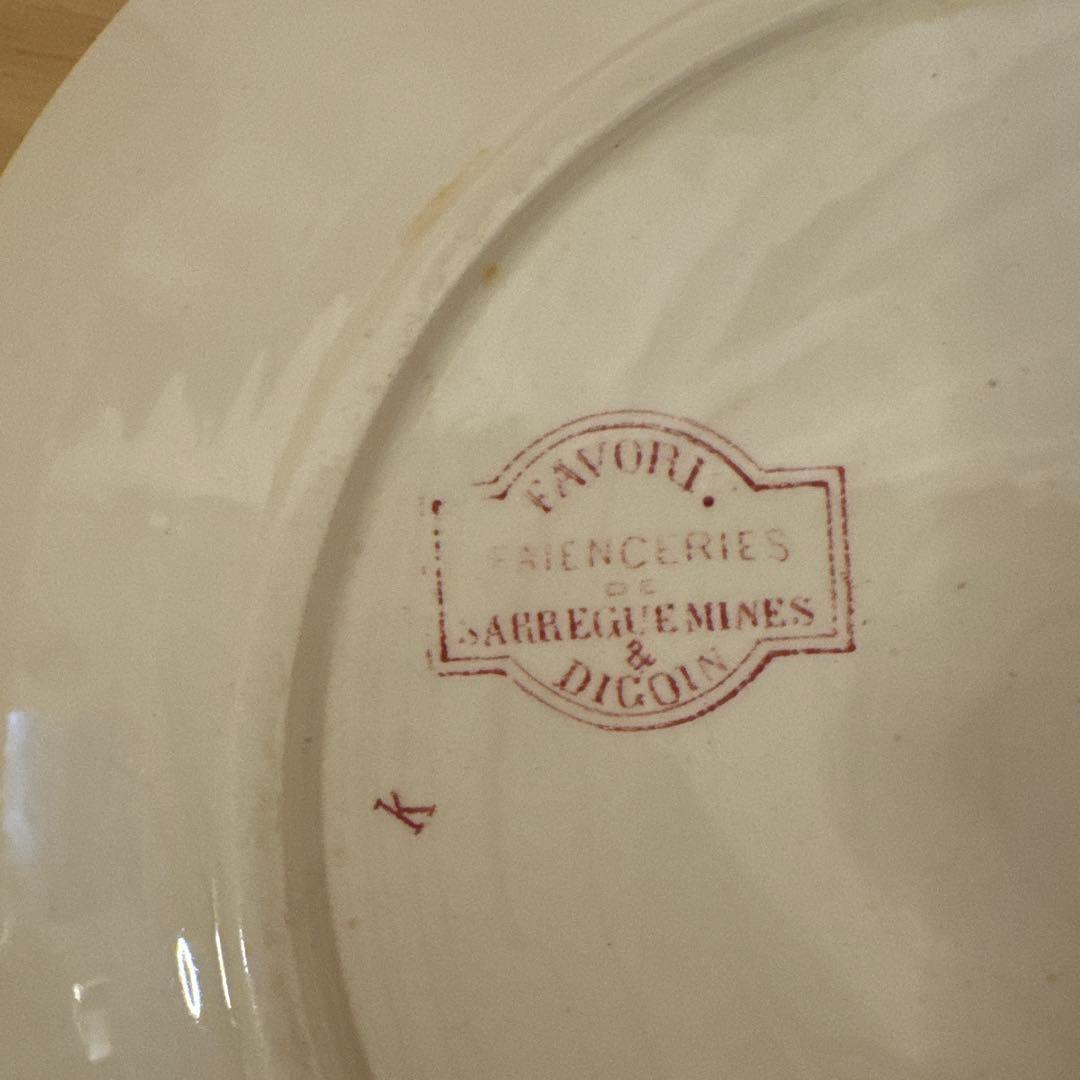 期間限定お値下げサルグミンヌFavoriシリーズ平皿