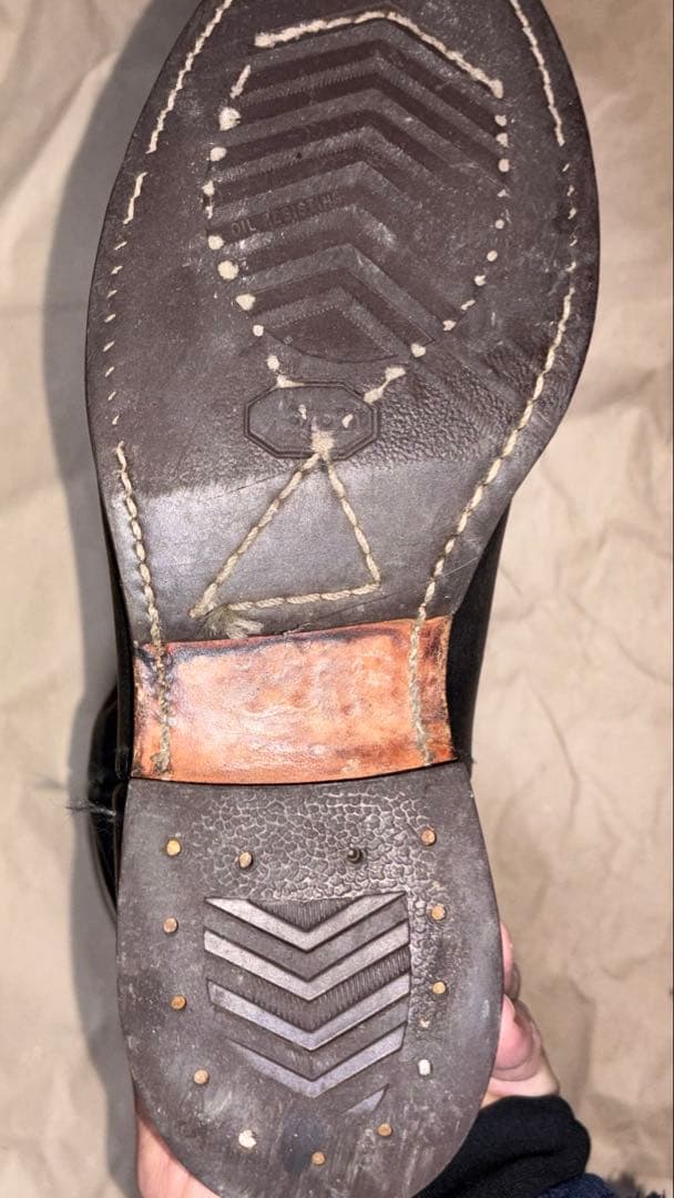 REDWING 8155 ペコスブーツ ローパーブーツ US7.5E