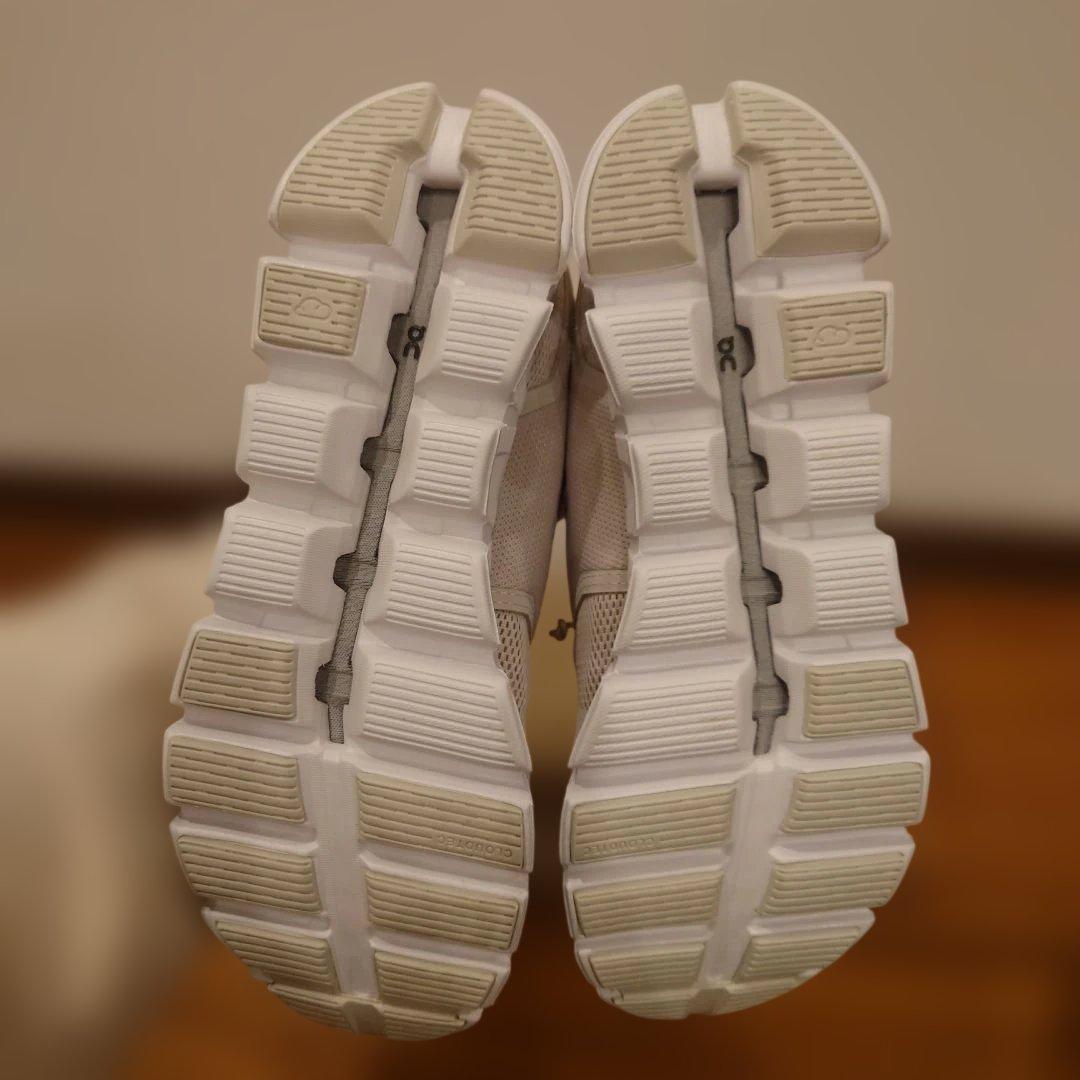 靴 On Cloud 5 Pearl / White 8.5 W