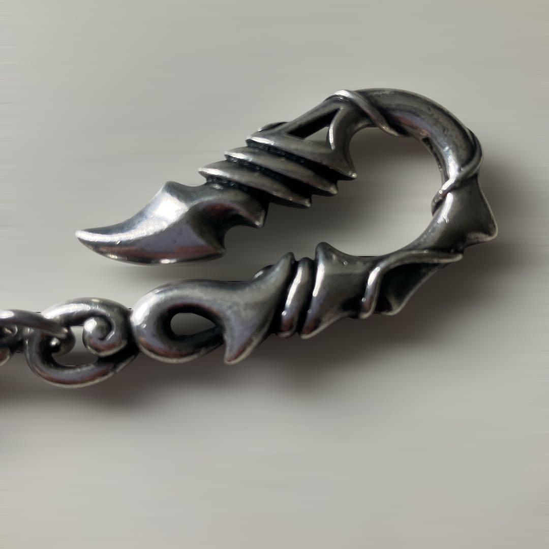 シルバー925製 重厚 ウォレットチェーン silver 115g