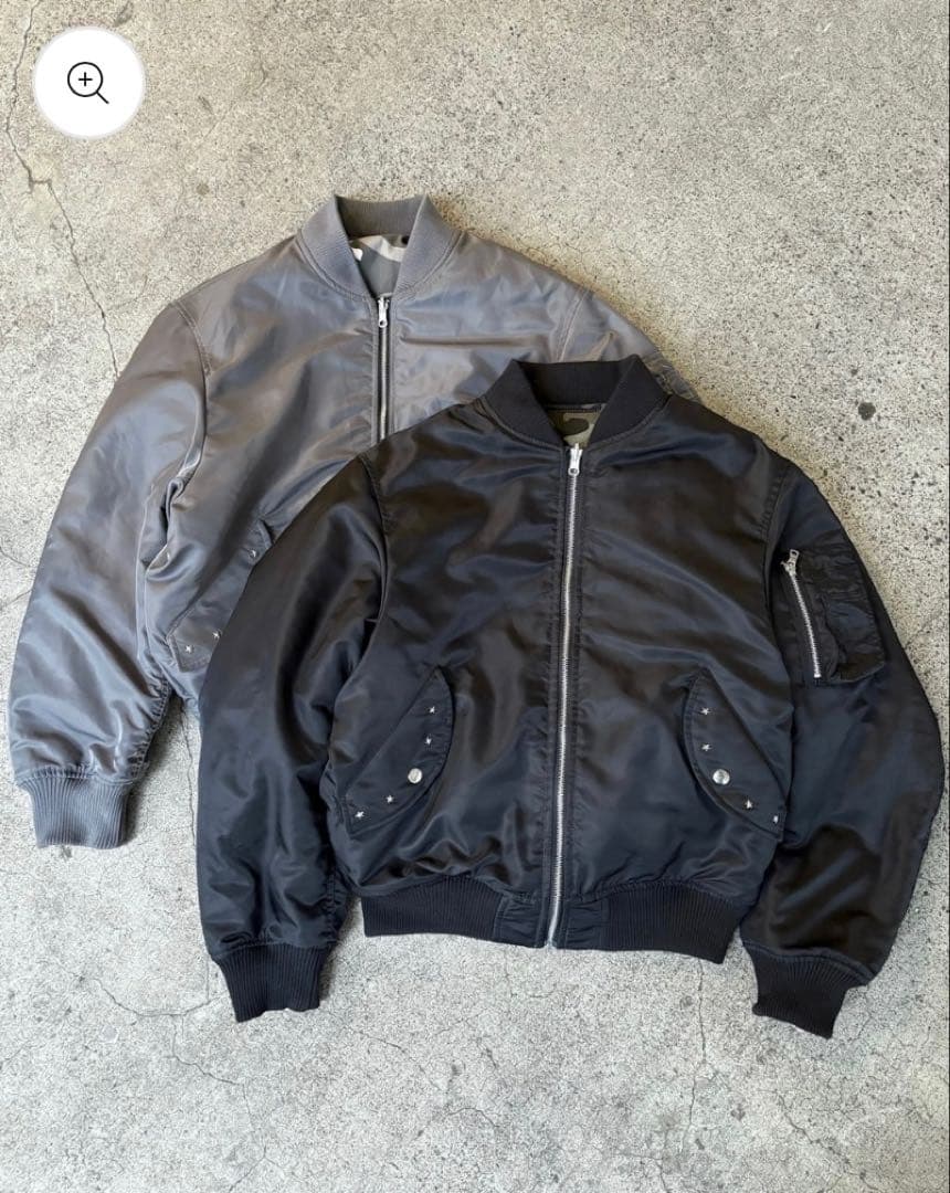 ジャケット・アウター BELVET Camo Reversible MA-1 Jacket