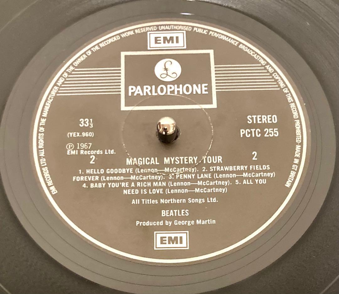 ビートルズ/レコード/マジカルミステリーツアー /UK超初期盤/stereo