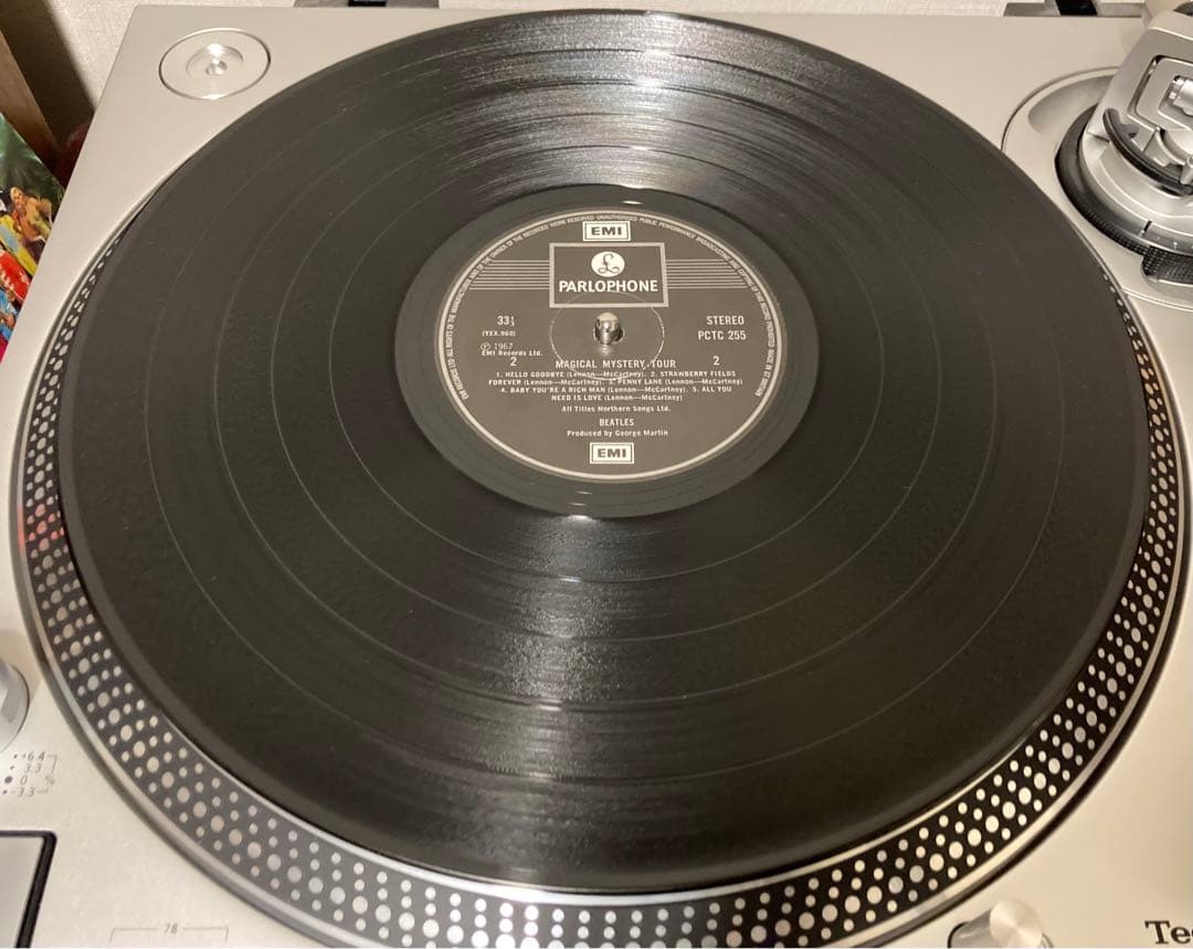 ビートルズ/レコード/マジカルミステリーツアー /UK超初期盤/stereo