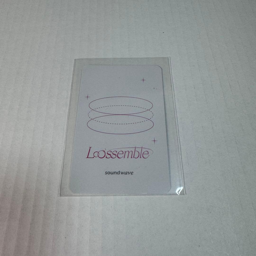 Loossemble soundwave ゴウォン サイン トレカ