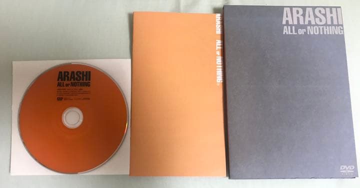 ミュージック ARASHI ALL or NOTHING DVD