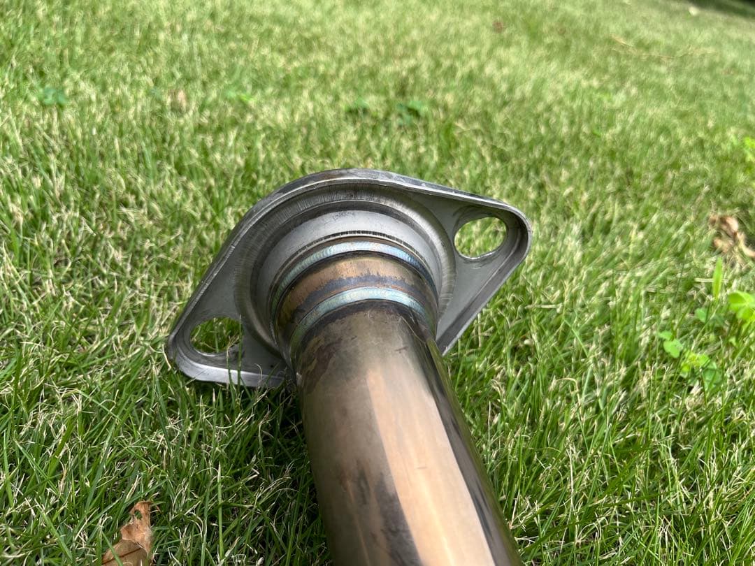 fd2 シビックタイプR　3Q自動車モリモリ管【純正中間タイプ】 マフラー