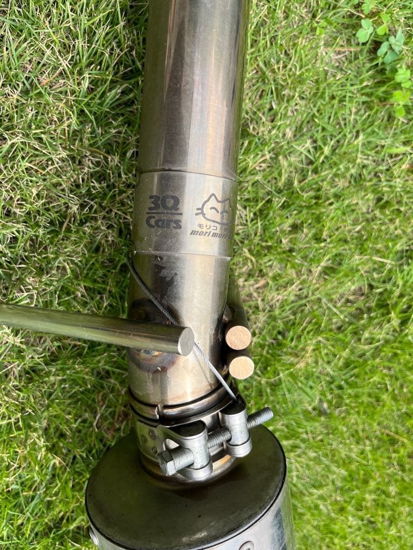 fd2 シビックタイプR　3Q自動車モリモリ管【純正中間タイプ】 マフラー