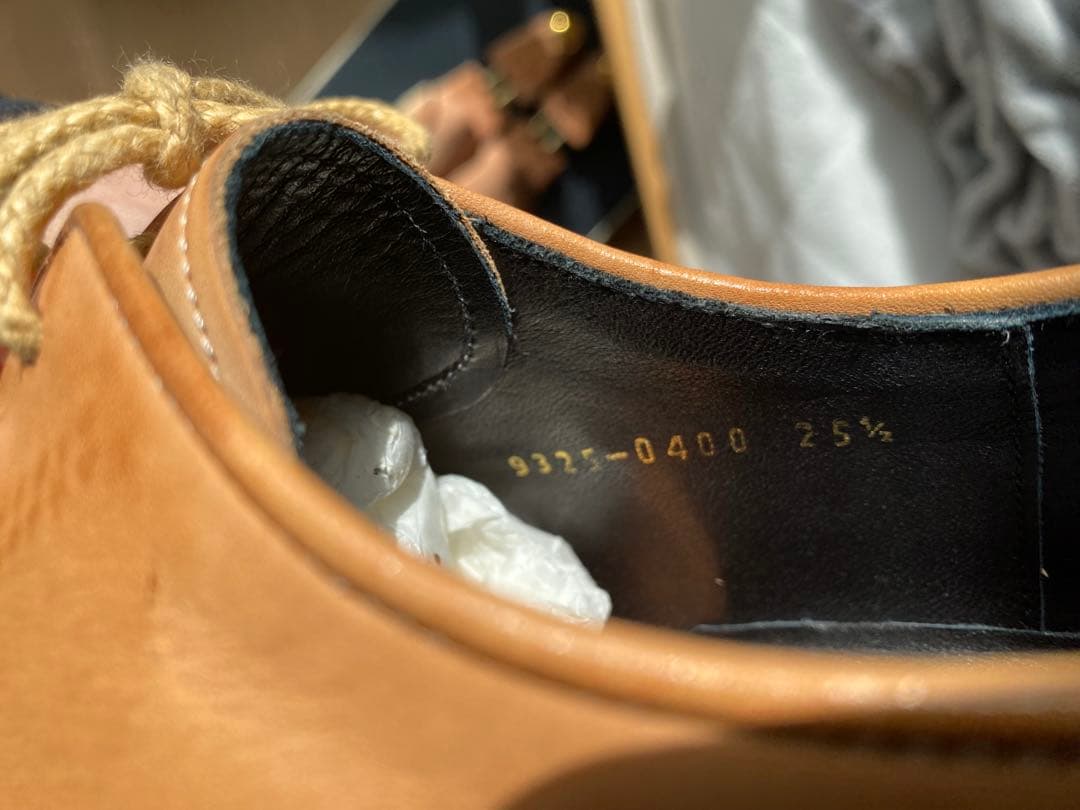 【MIHARA YASUHIRO】ミハラヤスヒロの炙り出し外羽根シューズ