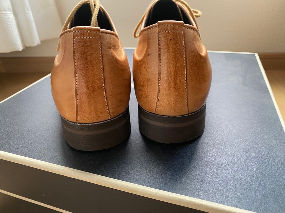 【MIHARA YASUHIRO】ミハラヤスヒロの炙り出し外羽根シューズ