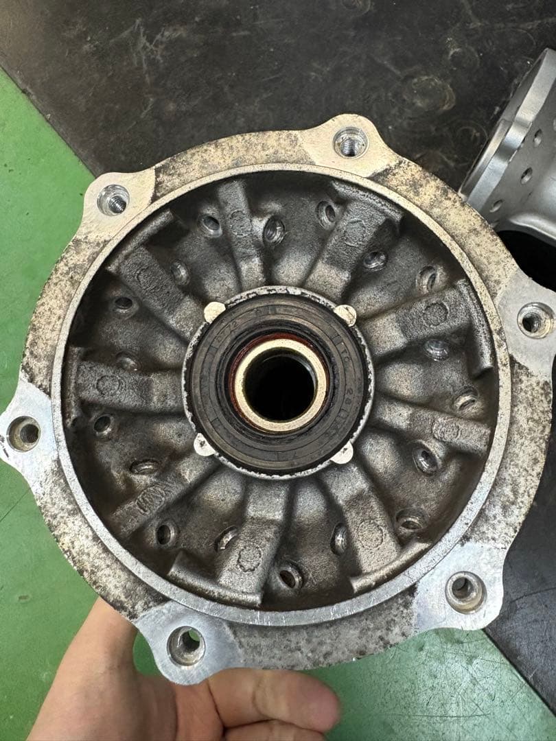 wr155r 純正ホイールハブ&リムセット　前後セット