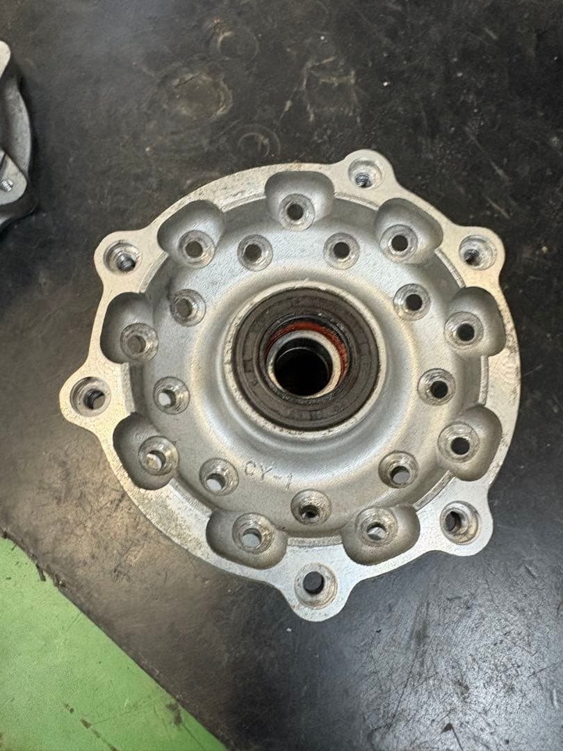 wr155r 純正ホイールハブ&リムセット　前後セット