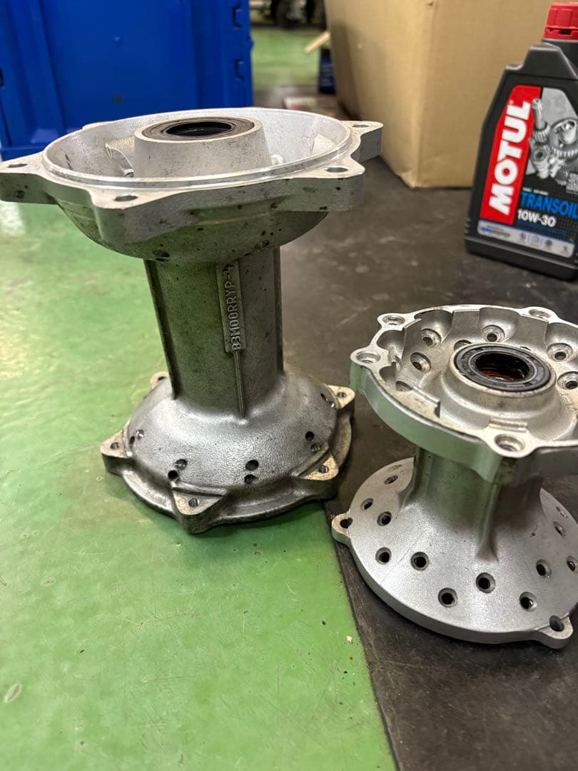 wr155r 純正ホイールハブ&リムセット　前後セット