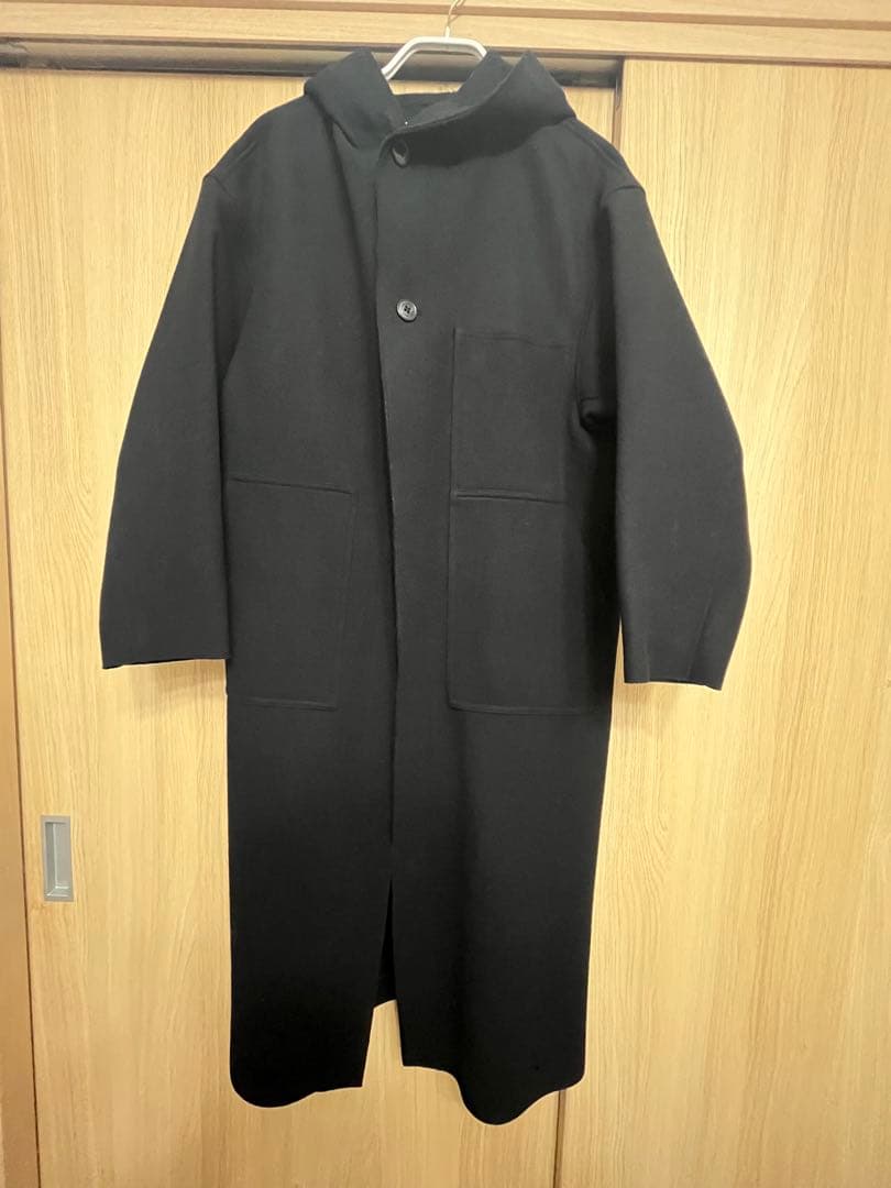 【最終価格】hyke MELTON HOODED WORK COAT