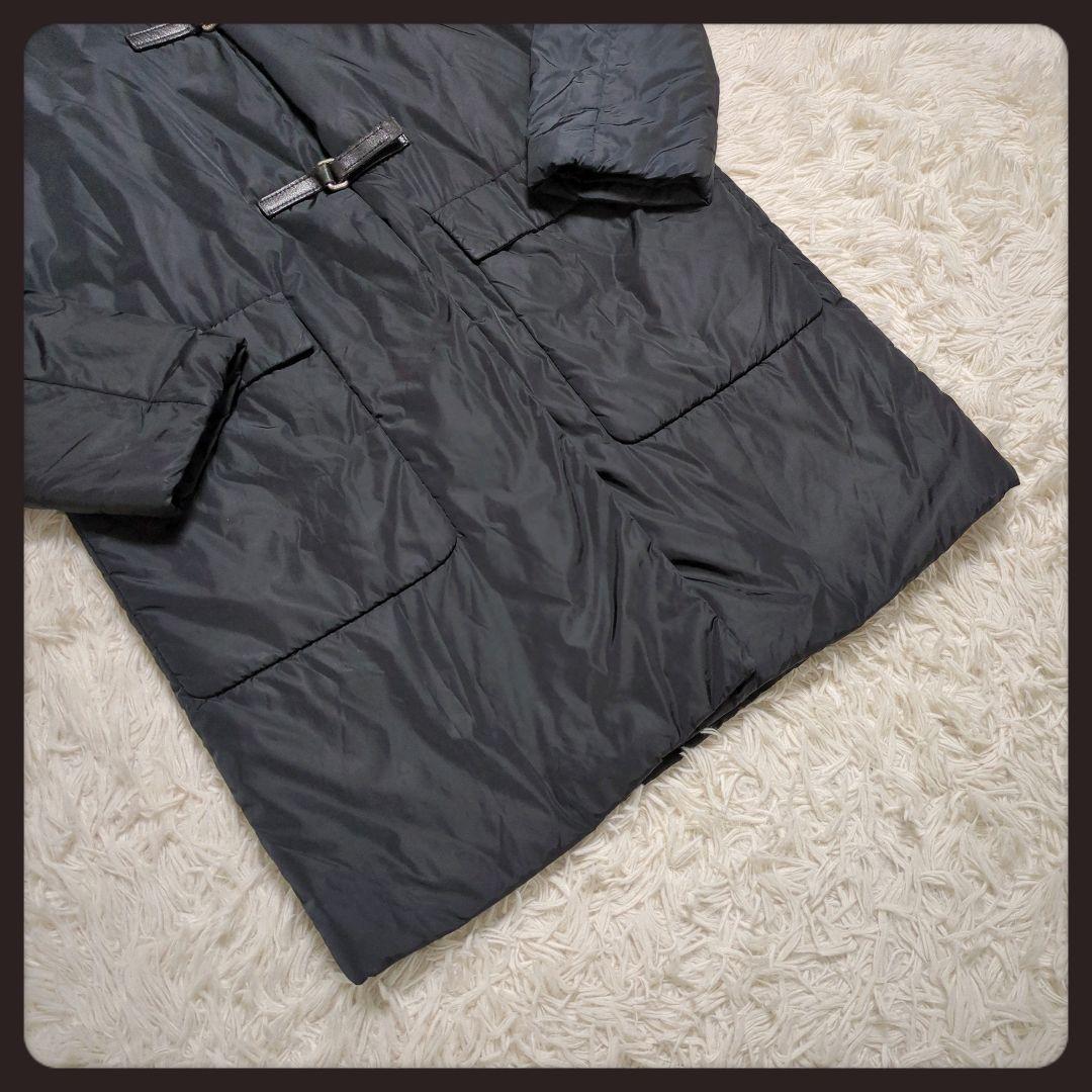 【美品・人気モデル】プラダ☆ダッフルコート フーデッド ナイロン Lサイズ