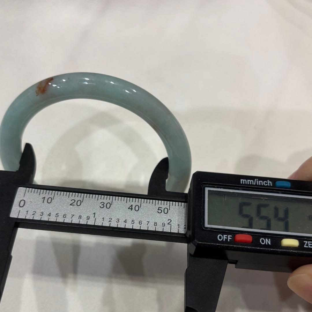 画像追加　ミャンマー産天然本翡翠　A貨　バングル　鑑定書付き