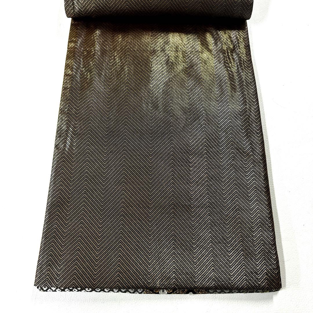 帯6358 ●高級 正絹 六通 袋帯