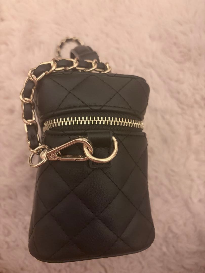 キルティングスクエアミニバッグ darich ゴールドパーツ