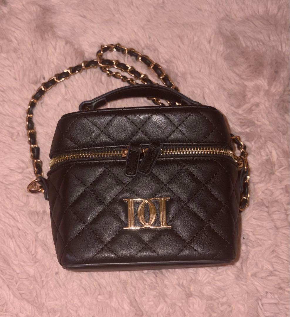 キルティングスクエアミニバッグ darich ゴールドパーツ