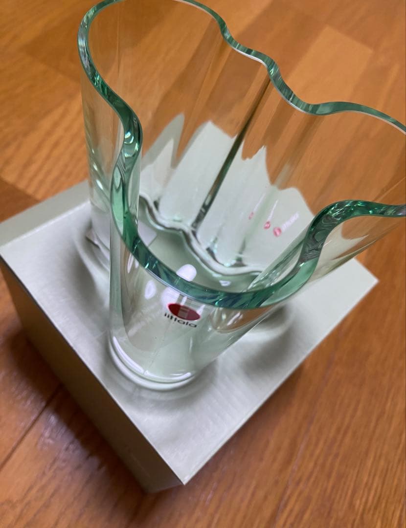 ittala展限定刻印入り花瓶120mm