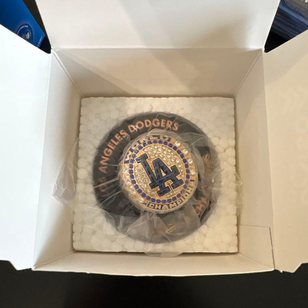 大谷翔平2024年ワールドシリーズチャンピオンリング