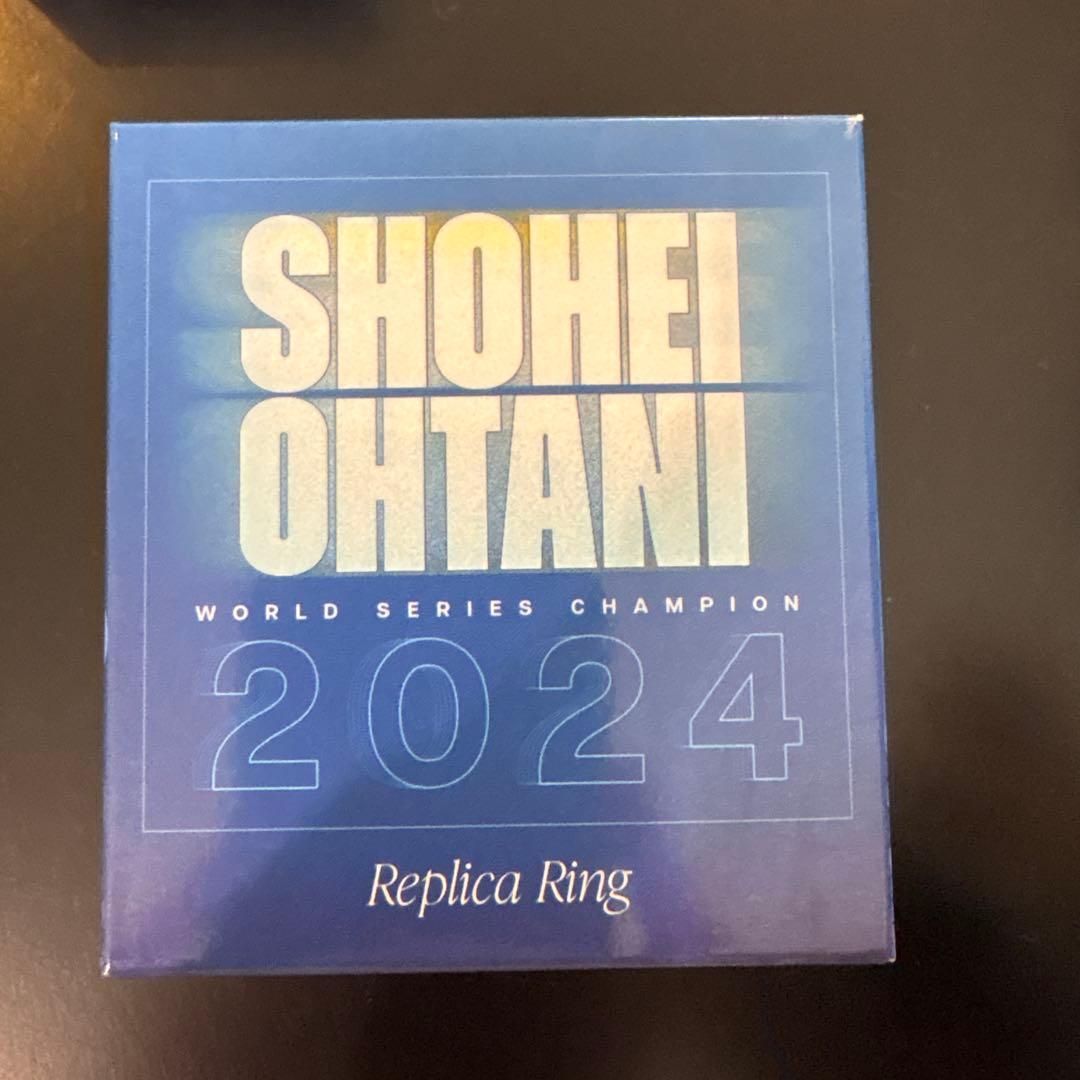 大谷翔平2024年ワールドシリーズチャンピオンリング