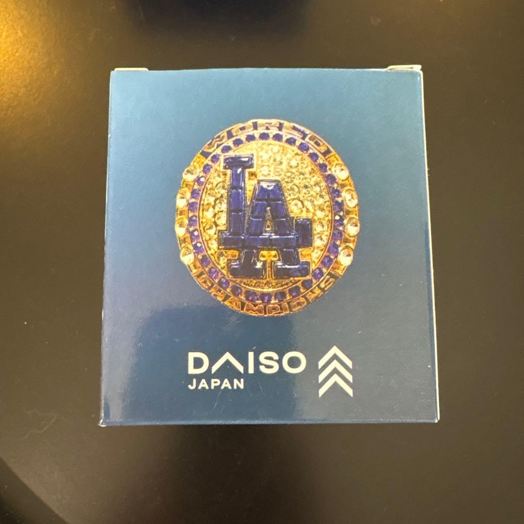 大谷翔平2024年ワールドシリーズチャンピオンリング