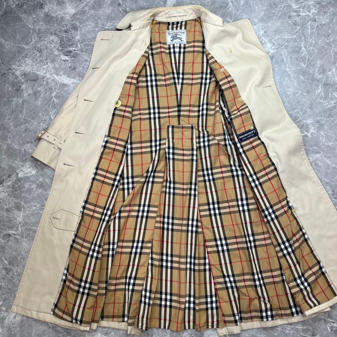 バーバリー♡トレンチコート　ベルト付　ノバチェック ベージュ