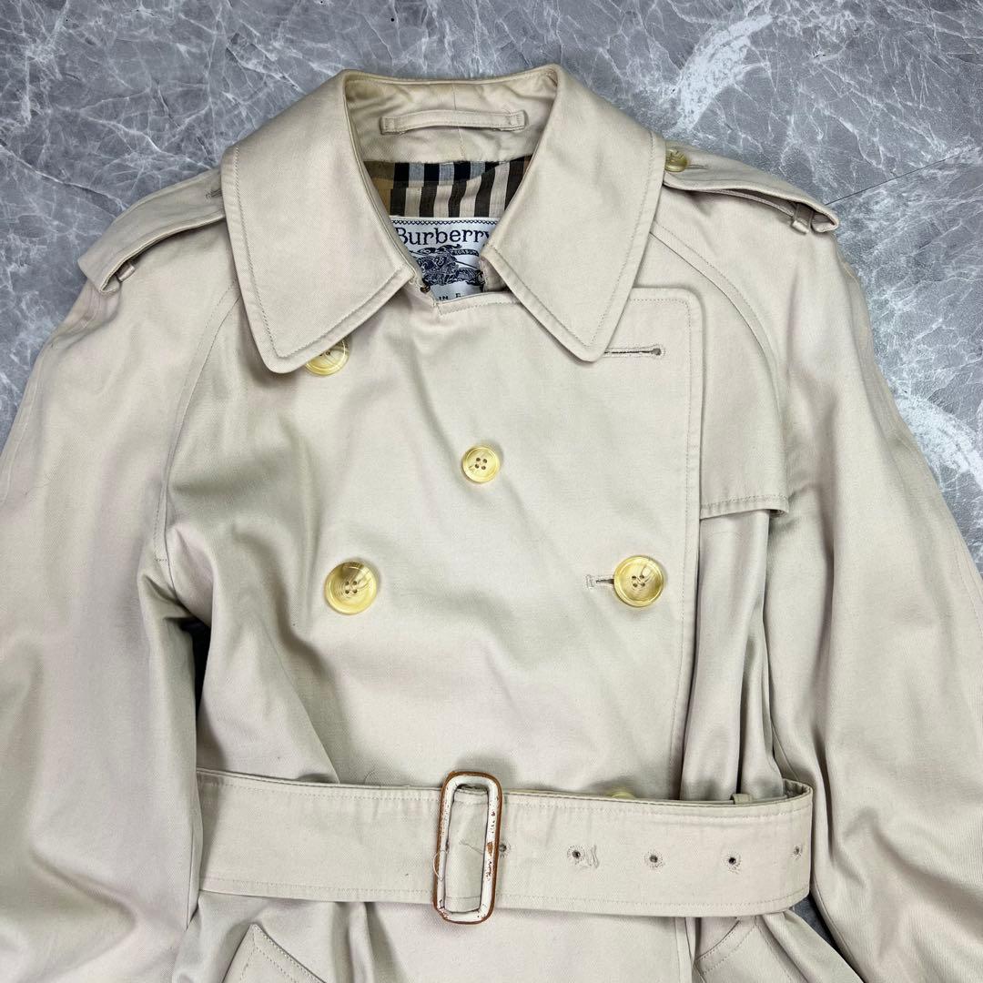 バーバリー♡トレンチコート　ベルト付　ノバチェック ベージュ