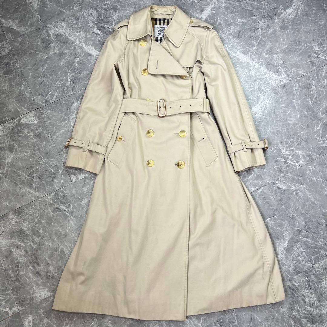 バーバリー♡トレンチコート　ベルト付　ノバチェック ベージュ