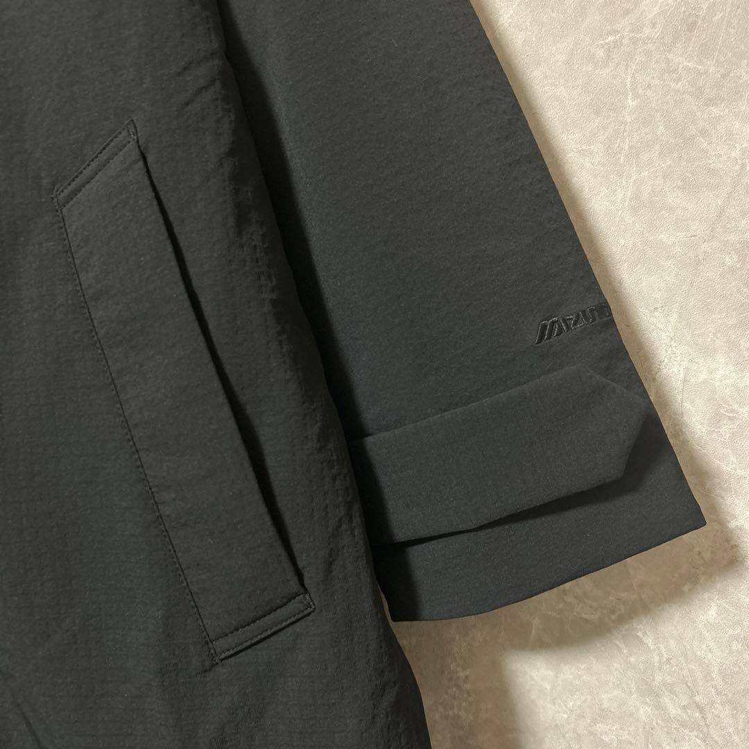 MIZUNO ブレスサーモ 中綿 ロングコート ブラック