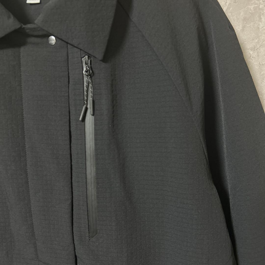 MIZUNO ブレスサーモ 中綿 ロングコート ブラック