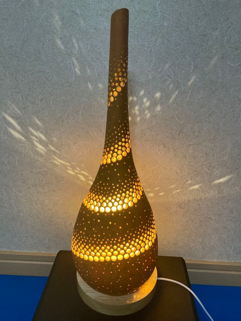 【オーダーメイド】　ハンドメイドランプ　星屑のランプ