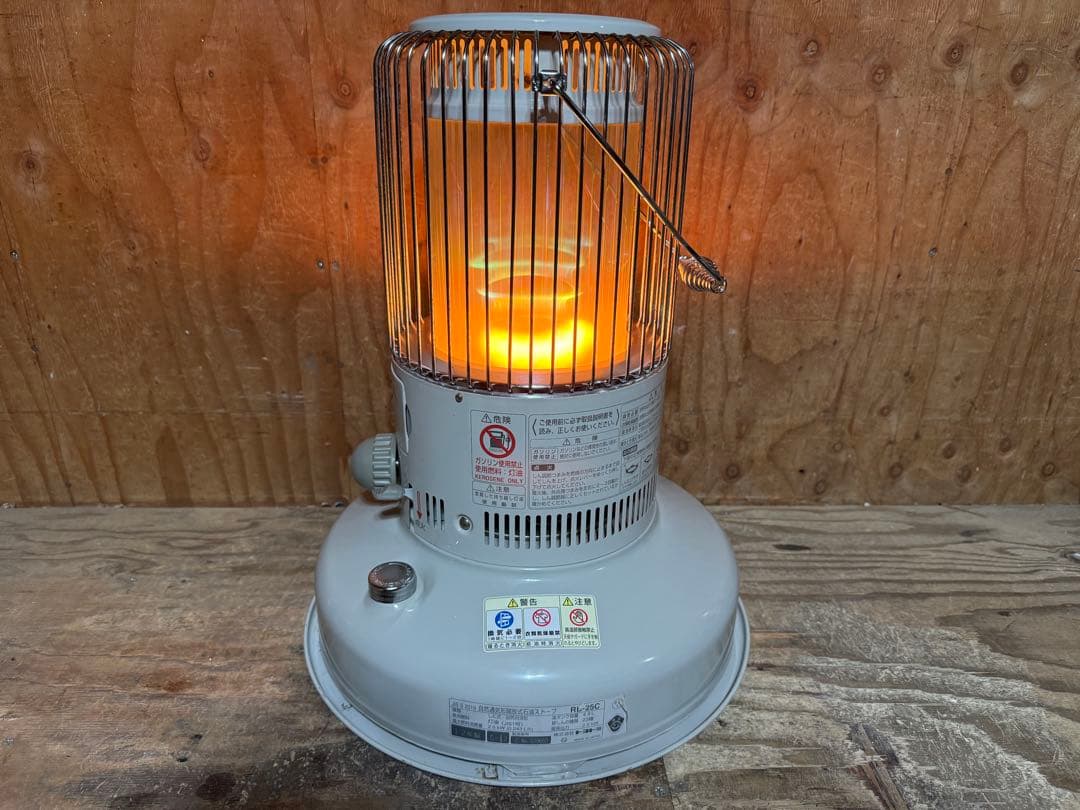 芯乾燥済 石油ストーブ レインボー RB-25C 分解メンテナンス済 12年製