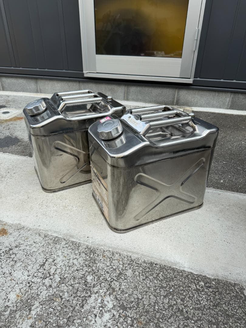 BM-20 20L ステンレスガソリン缶