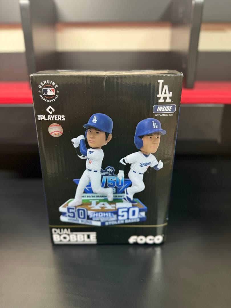 50/50 5inch Bobblehead大谷ドジャースタジアム　ボブルヘッド