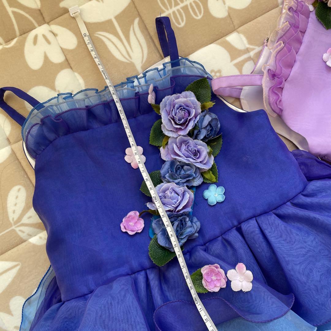 ロングドレス　スタジオアリス　青色　薄紫色　まとめ売り　ハロウィン