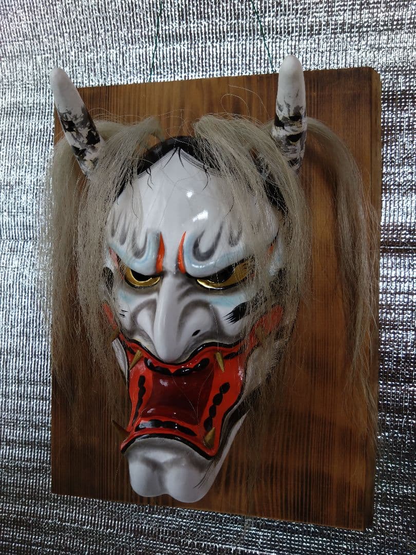 石見神楽面　神楽面　十羅