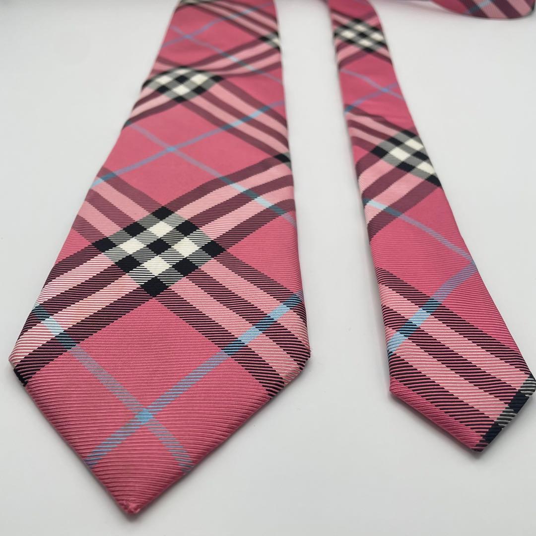 ✨極美品✨BURBERRY ネクタイ 廃盤モデル ノバチェック 高級シルク 人気