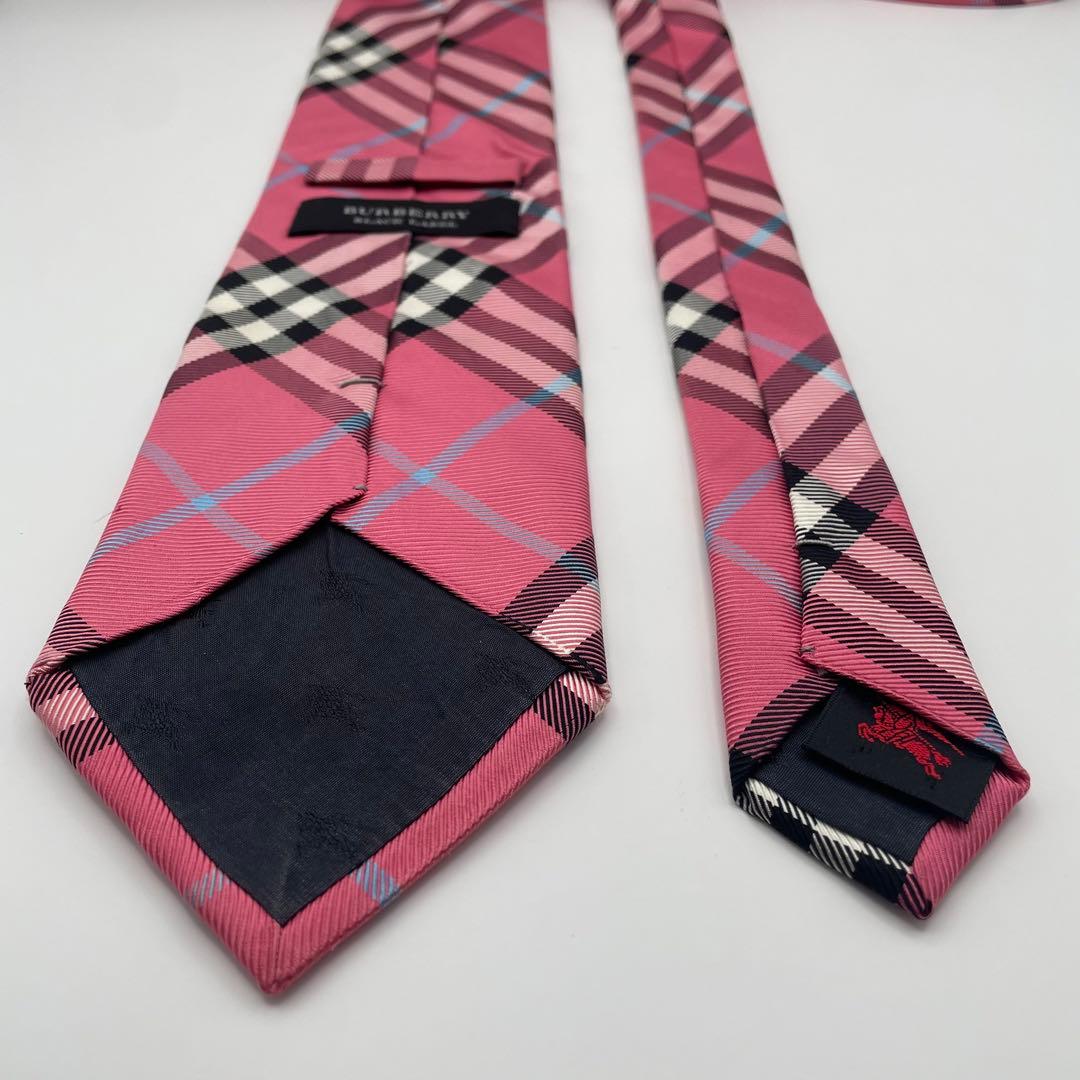 ✨極美品✨BURBERRY ネクタイ 廃盤モデル ノバチェック 高級シルク 人気